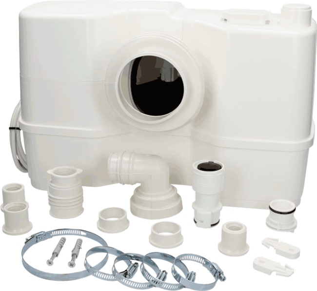 Grundfos Sololift2 WC-1 Macerator Waste Pump Professional Heavy Duty ...