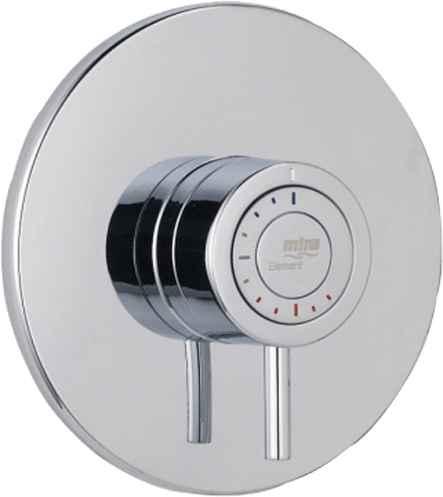 Mira Element Thermostatic Mixer Shower Wall Fed Concealed Single Lever
