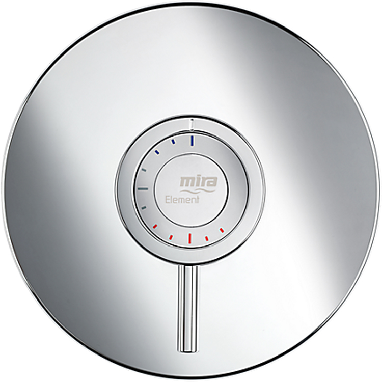 Mira Element Thermostatic Mixer Shower Wall Fed Concealed Single Lever