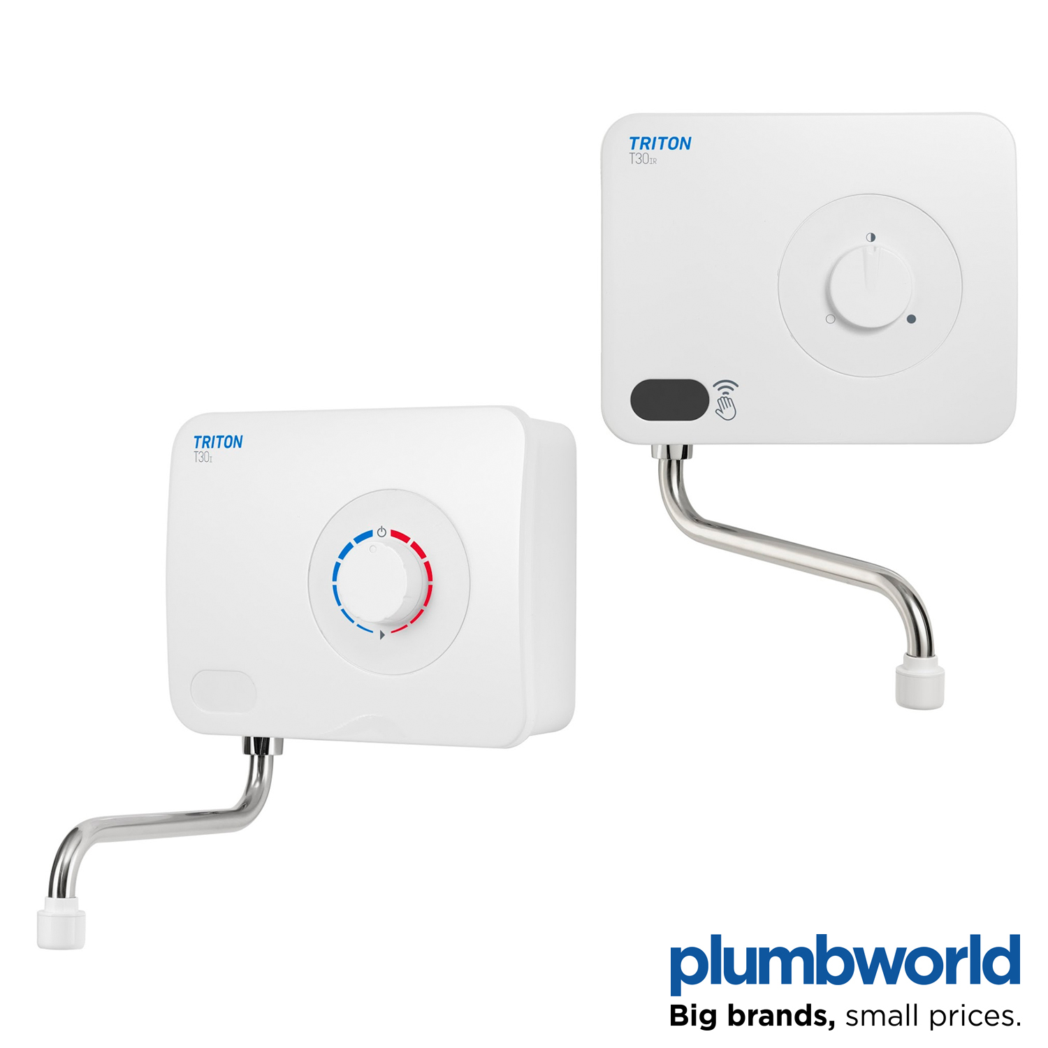 Triton T30i 3kW 240V Over Sink Electric Hand Wash Water Heater Unit