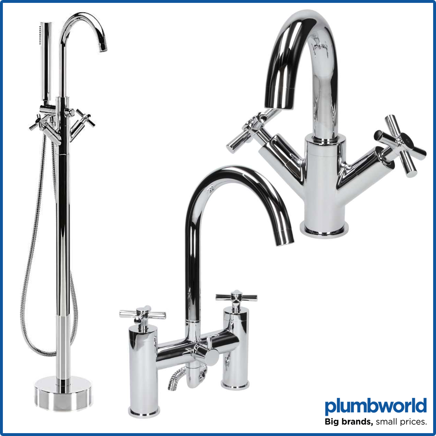 Details About Modern Bathroom Tap Sets Mono Basin Mixer Bath Filler Shower Mixer Freestanding